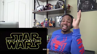 Star Wars: The Force Awakens - (Avengers Infinity War Style) REACTION!!!