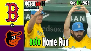 Boston Red Sox vs. Orioles Game Highlights September 10, 2023 - MLB Highlights | MLB Season 2023