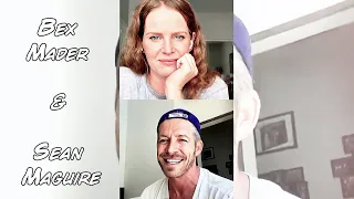 Rebecca Mader and Sean Maguire doing livestream on IG [April 27]