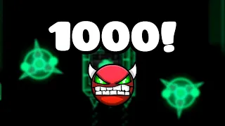 1000 Demons! 100 Miles and Runnin by Umbraleviathan [All Coins] | Geometry Dash