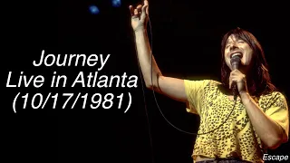 Journey - Live in Atlanta (October 17th, 1981)