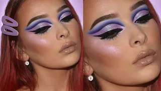 LILAC CUT CREASE | Makeup Tutorial