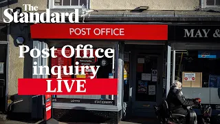 Post Office Inquiry LIVE:  Watch Post Office lawyers give evidence over Horizon scandal