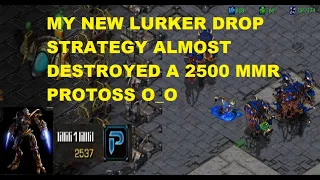 I ALMOST DESTROYED A 2500 MMR PROTOSS WITH THIS DROP BUILD