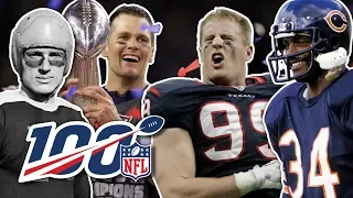 Top NFL Highlights 2010's - 1920's Decade by Decade! | NFL 100