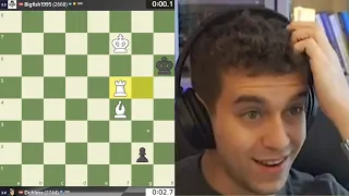 Daniil Dubov Finds The CHECKMATE With 2.7 Seconds Left