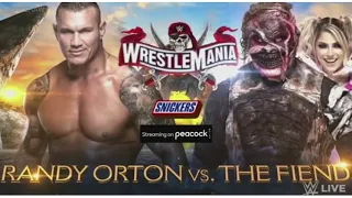 Randy Orton vs The Fiend Bray Wyatt WrestleMania 37