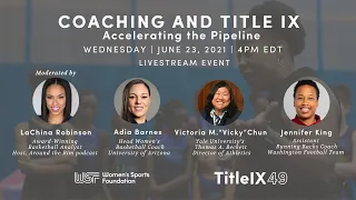 Coaching and Title IX: Accelerating the Pipeline