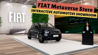 FIAT Metaverse Store North American Premiere At CES 2023