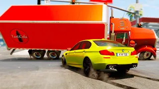 Dangerous Driving and Crashes in BeamNG.Drive #02