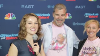Grace VanderWaal's Parents Interview at America's Got Talent 8/24/2016
