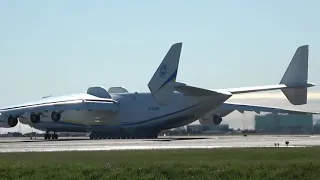 2021- |Facts about the world's biggest plane, Antonov An 225| - antonov 225 takeoff and landing