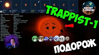 Подорож до системи Trappist-1 🔥Планети ,як Земля? 🌍