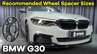 Upgrade Your BMW G30 with These Recommended Wheel Spacer Sizes - BONOSS BMW Accessories