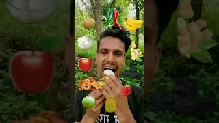 Eating Challange||ASMR SOUND||Biku eating||fruits||bikram phuyal #shorts