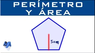 Área y perímetro del polígono regular | Conociendo la Apotema | Ejemplo 2