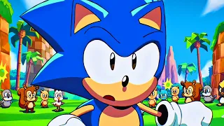 Sonic Origins - Sonic The Hedgehog 1 Anniversary Mode Playthrough Gameplay Walkthrough FULL GAME