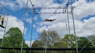 Hocks Off Catch on Flying Trapeze