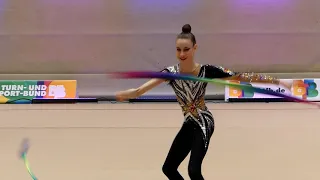 Darja Varfolomeev Band Ribbon Rhythmische Sportgymnastik Berlin Masters 10 März 2023