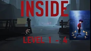 Playdead's INSIDE Level 1 to Level 4 Walkthrough
