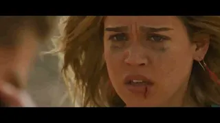 Revenge ( 2017 ) Jennifer Was Thrown Off A Cliff Scene...