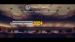 WesternU College of Optometry & College of Graduate Nursing Commencement (2024)