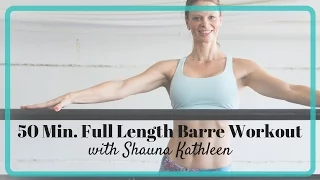 FREE Full Length 50 Min. Barre Workout You Can Do at Home