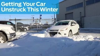 Tips on Getting Your Car Unstuck in Deep Snow