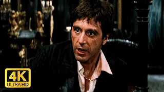 Scarface 1983 4K 60fps (Re-Sound) -  Say Hello to My Little Friend