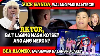 VICE GANDA, "WALANG PAKI SA MTRCB!" 🔴 AKTOR, NAGKUKULONG SA KOTSE! 🔴BEA ALONZO, TAGAHAWAK NG CAKE!