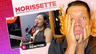 WHAT IS SHE DOING?! Morissette Amon - "Gusto Ko Nang Bumitaw" LIVE on Wish 107.5 Bus (REACTION)