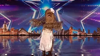 Britain's Got Talent 2020 Chewbacca Belly Dance by Dawn Xiana Moon Full Audition S14E06