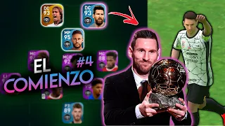 FICHAMOS AL BALÓN DE ORO 🏆⚽ *Nuevo DT* | El Comienzo #4 | PES 2021 Mobile