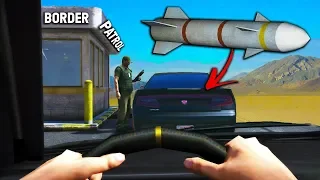 WE FOUND THIS IN A CAR!? | BORDER PATROL in GTA RP