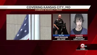 Tonganoxie man charged in crash that killed Kansas City police officer, police K9 and pedestrian