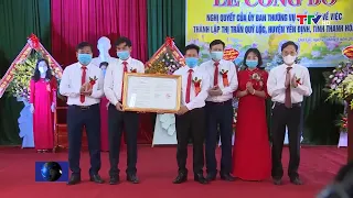 Công bố thành lập thị trấn Quý Lộc và thị trấn Yên Lâm, huyện Yên Định, tỉnh Thanh Hóa