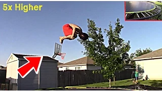 HOW TO MAKE YOUR TRAMPOLINE BOUNCIER (any trampoline)