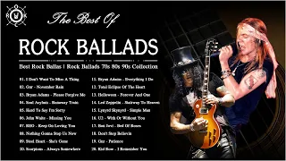 Best Rock Ballads Songs Of 70s 80s 90s | The Greatest Rock Ballads Of All Time