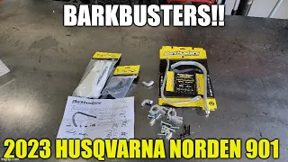 2023 Norden 901 Part 9 (Bark buster handguards, backbones, and skid plates)