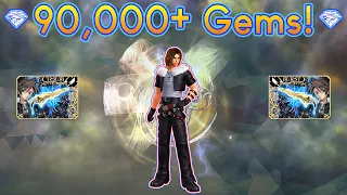 *90,000+ Gems* I'M NOT STOPPING UNTIL I PULL SQUALL'S BURST! | Dissidia Final Fantasy Opera Omnia