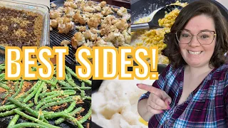 The EASIEST Side Dishes For Dinner || SIDE DISH RECIPES