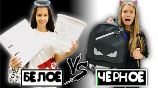 ЧЁРНАЯ КАНЦЕЛЯРИЯ VS БЕЛАЯ КАНЦЕЛЯРИЯ BACK TO SCHOOL 2020 Челлендж / Наша Маша против НасФи Дин