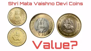 Shri Mata Vaishno Devi Coin Value | Rs 5, Rs 10 | Proof/UNC Sets