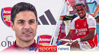 Mikel Arteta hopeful Jurrien Timber will return from injury to Arsenal this season