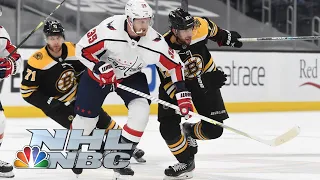 Washington Capitals vs. Boston Bruins | EXTENDED HIGHLIGHTS | 4/18/21 | NBC Sports