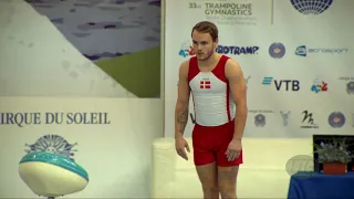 STEFFENSEN Rasmus (DEN) - 2018 Trampoline Worlds, St. Petersburg (RUS) - Qualification Tumbling R2