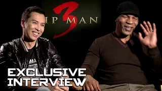 Donnie Yen & Mike Tyson Exclusive Interview - IP MAN 3 (2016)