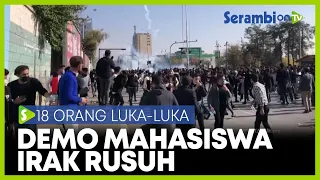 Demo Ribuan Mahasiswa Selama Tiga Hari Dibubarkan Dengan Tembakan Gas Air Mata