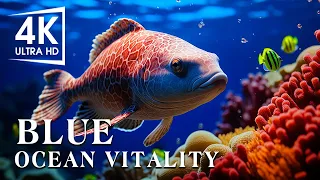 Serenity of the Sea Aquarium 4K Ultra HD - Deep Relaxing Sleep Meditation Music #33