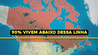 Porque 90% do Canadá Está Vazio